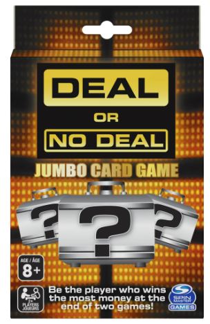 Deal or No Deal Jumbo Card Game